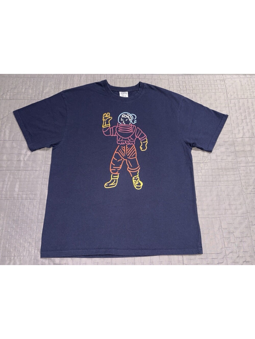 Billionaire Boys Club Shirt Mens XL Navy Astronaut Graphic Streetwear Tee
